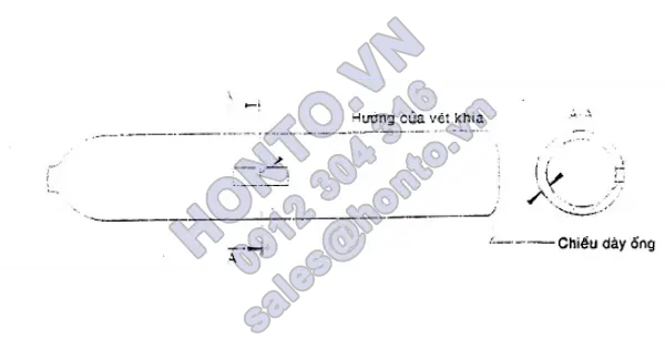 Chai chứa khí - chai chứa khí không hàn - tiêu chuẩn an toàn và đặc tính - phần 4